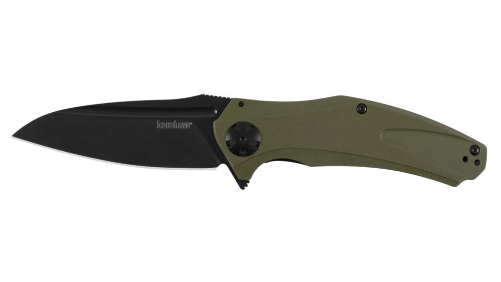 Kershaw Natrix XL Folding Knife, Olive and Black, 7008OLBLK