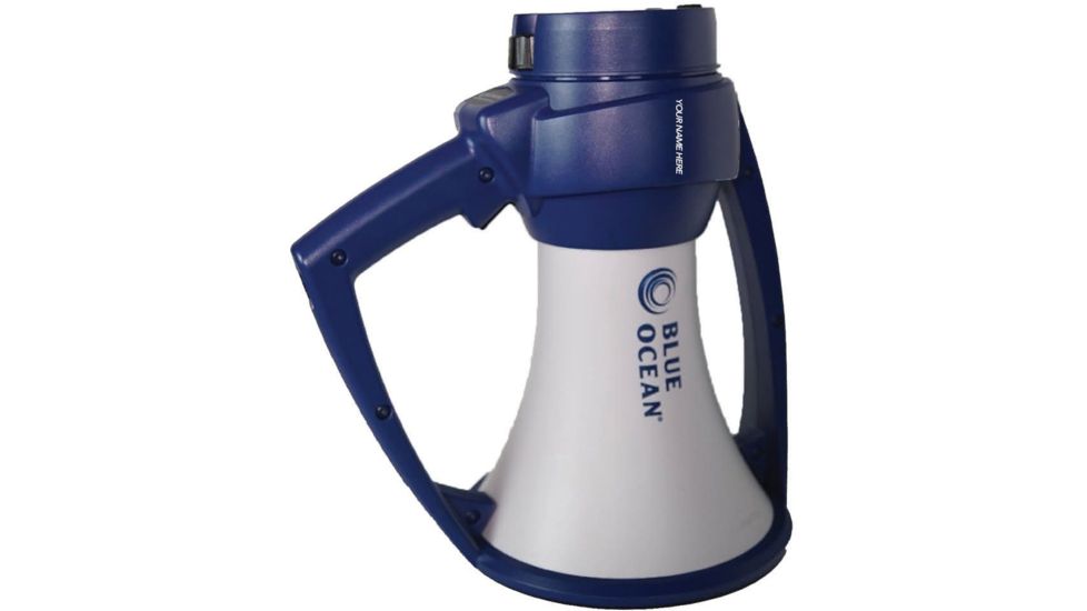 Kestrel Blue Ocean Rugged Megaphone, White/Blue, 100