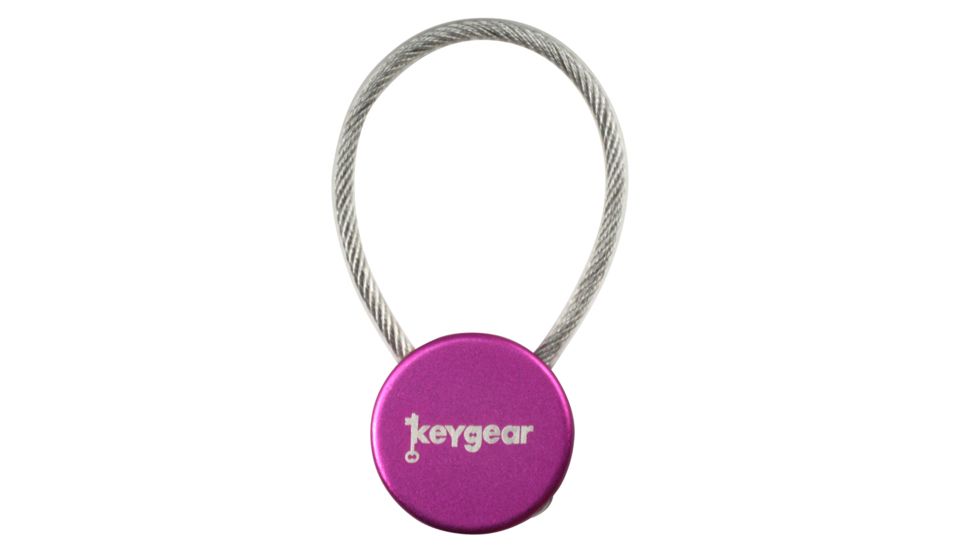 KeyGear Cable Key Keeper,Purple 50-KEY0091-38