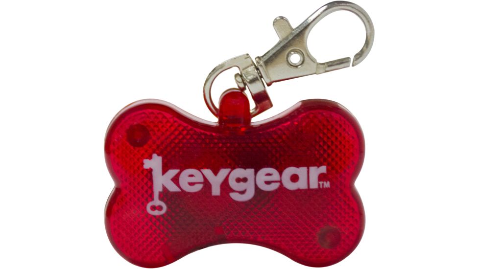 KeyGear Pet Safety Light 50-KEY0494, Red 50-KEY0494