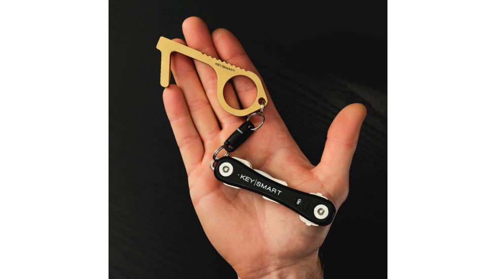 KeySmart CleanKey CleanKit, Brass, KS904-BRS