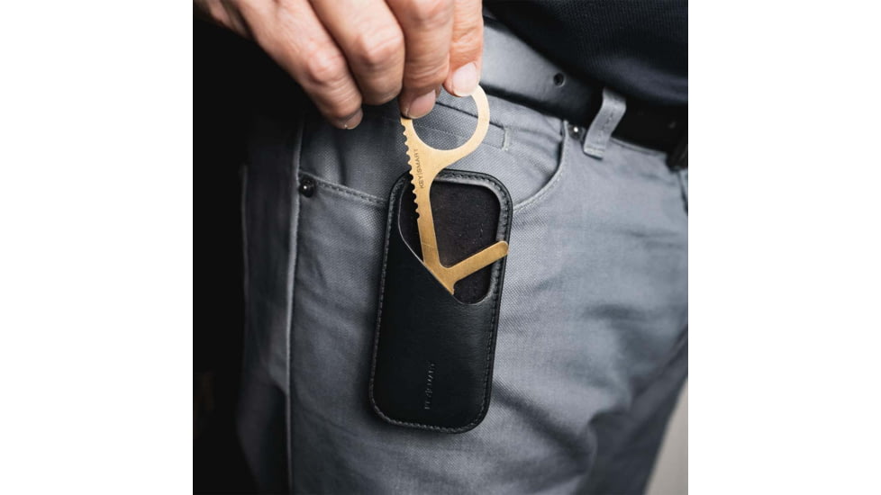 KeySmart CleanKey Sheath Pocket Holster for CleanKey, Black, KS915-BLK