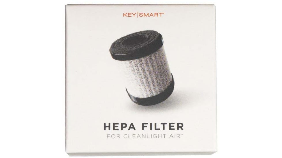 KeySmart CleanLight Air Replacement HEPA Filter, Black, KS917-FLTR