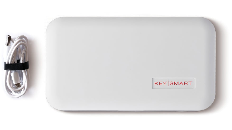 KeySmart CleanTray UV Light Sterilizer, White, KS907-WHT