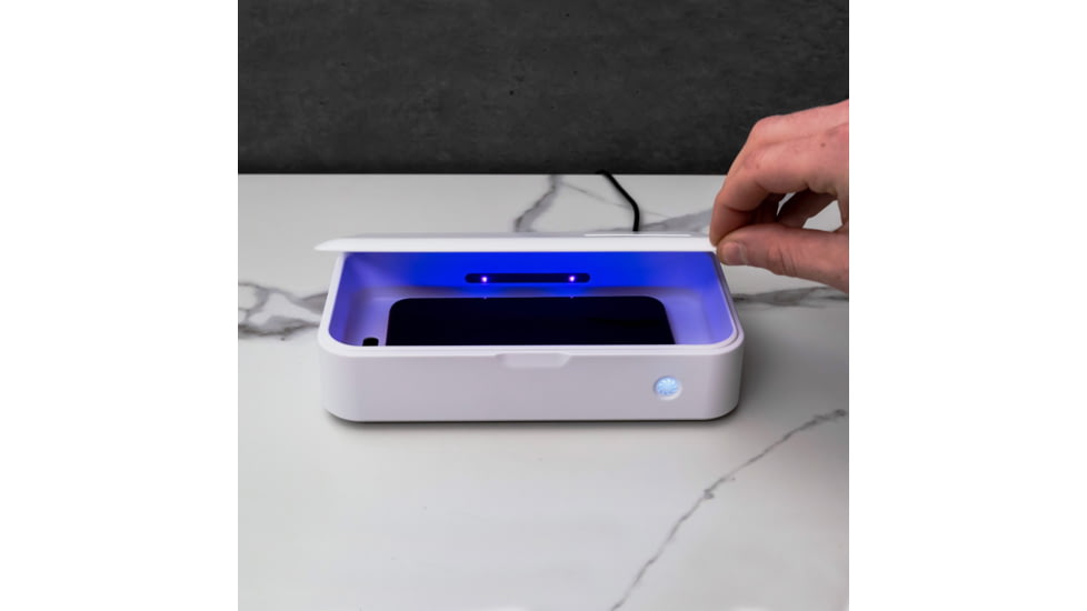 KeySmart CleanTray UV Light Sterilizer, White, KS907-WHT