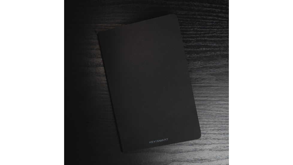 KeySmart Essential Notebook, Black, KS372-BLK