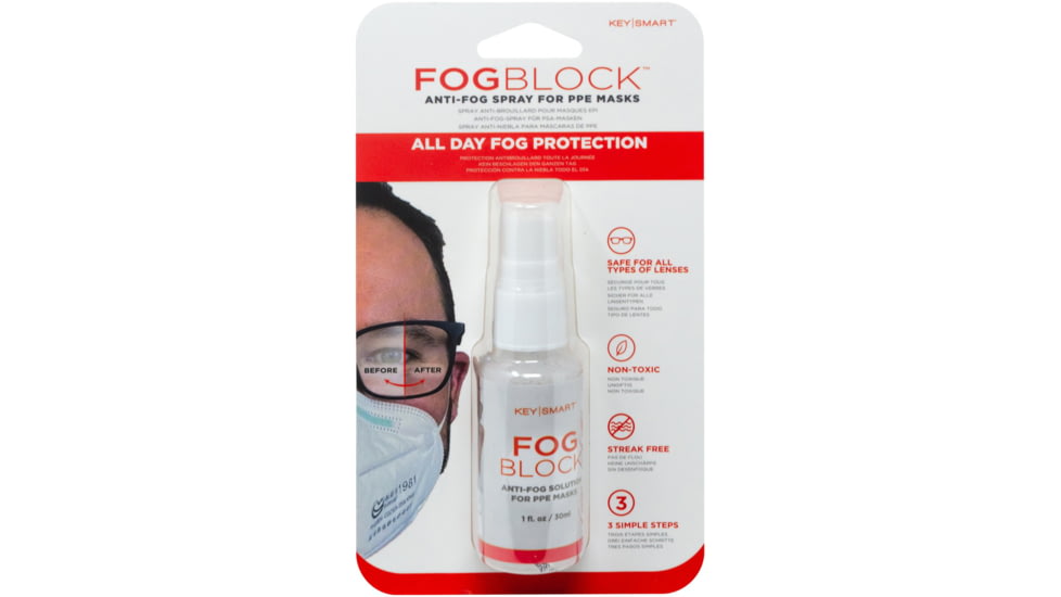 KeySmart FogBlock Anti-Fog Spray, 1oz, KS914