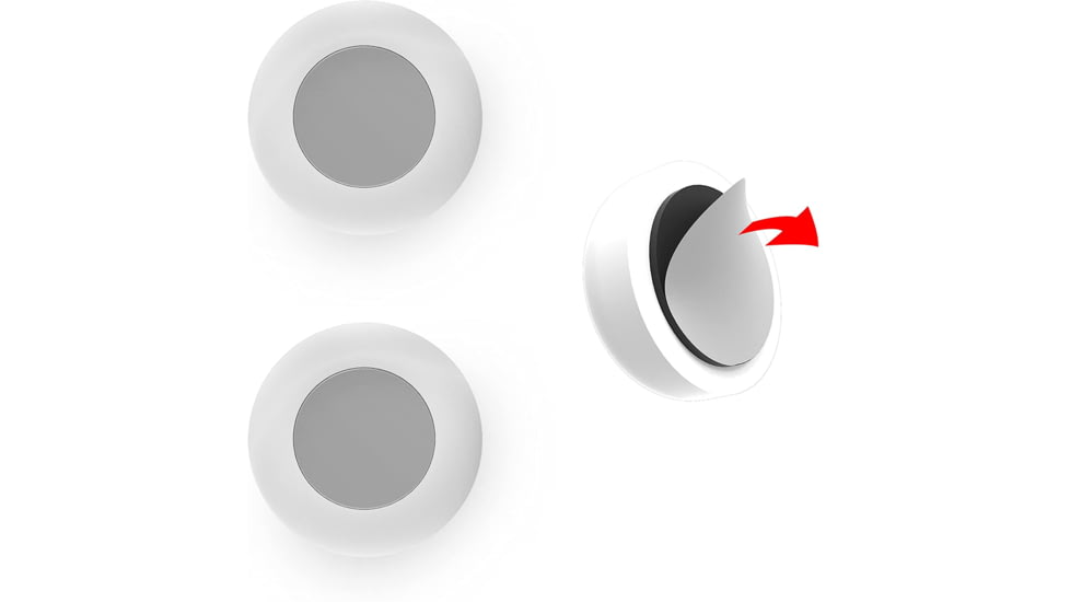 KeySmart KeyCatch Sticky Magnetic Key Rack, Adhesive, 3 Pack, KS190-3PK