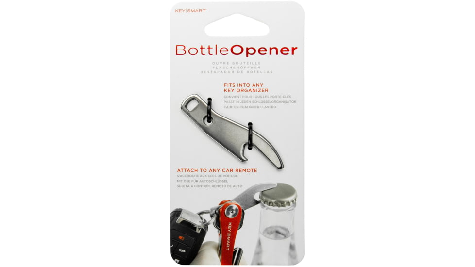 KeySmart KeySmart Bottle Opener, Stainless, KS105-SS