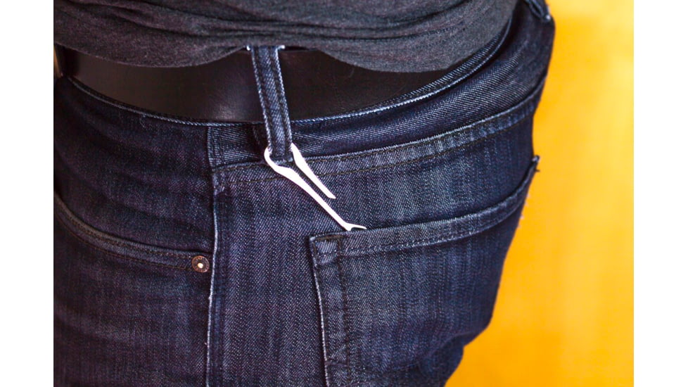 KeySmart KeySmart Key Dangler XL Belt Loop Clip, Stainless, KS806-SS