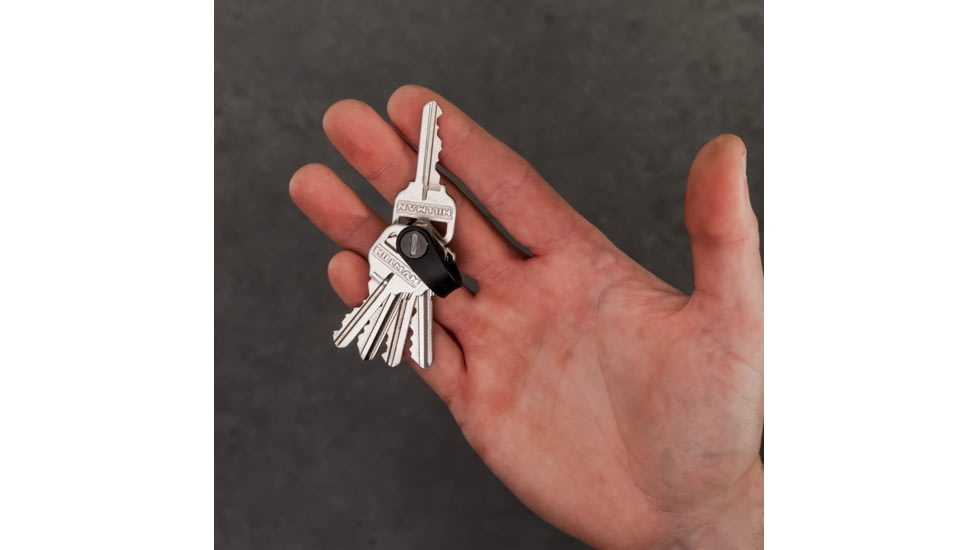 KeySmart KeySmart Mini Minimalist Key Holder, Black, mini, KS015-BLK