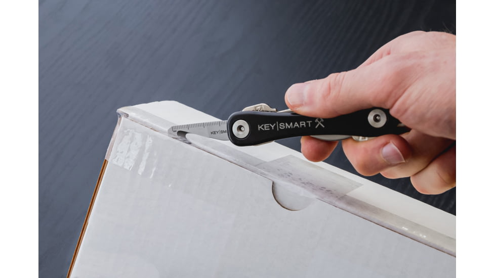 KeySmart KeySmart MultiTool 5-in-1 Keychain Tool, Stainless, KS823-SS