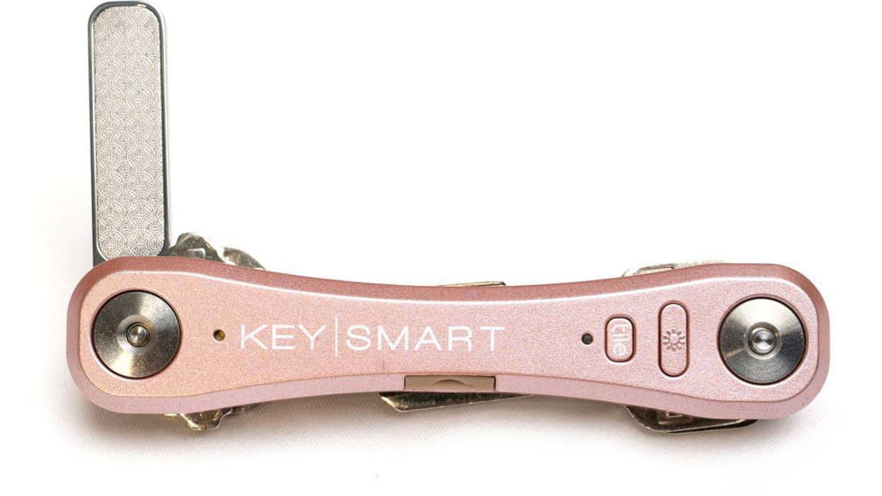 KeySmart KeySmart NanoFile 2-in-1 Keychain Grooming Tool, Stainless, KS112-SS