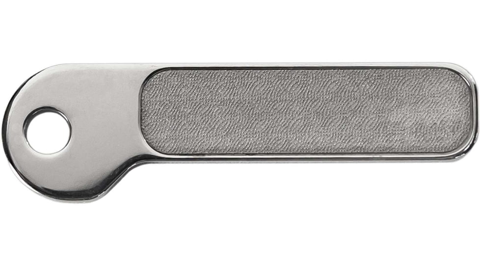 KeySmart NanoFile 2-in-1 Keychain Grooming Tool, Stainless Steel, KS112-SS