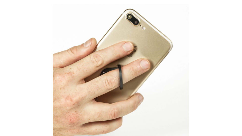 KeySmart KeySmart Phone Grip Ring, Black, KS910-BLK