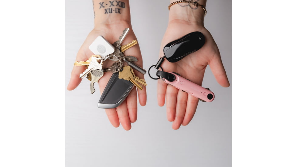 KeySmart Max w/ Tile Smart Location, Blush, KS421-BLS