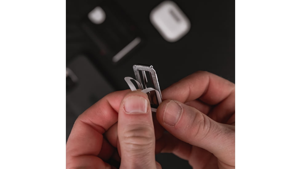 KeySmart PocketFuse Universal Pocket Clip, Stainless, KS844-SS