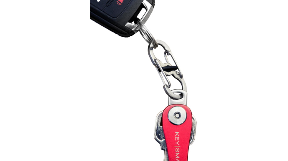 KeySmart Quick Disconnect Nite Ize 'S-Biner' Microlock, Stainless Steel, KS109-SS