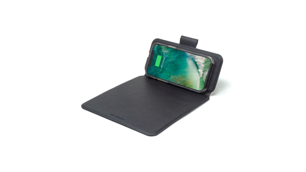 KeySmart TaskPad Mini Wireless Charging Mousepad, Black, KS503-BLK