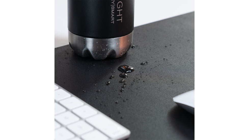 KeySmart TaskPad Wireless Charging Desk Pad, Black, KS923-BLK