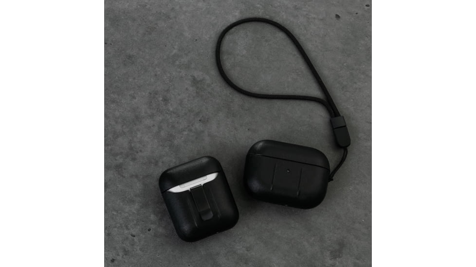 KeySmart Tectuff AirPods Pro Case, Black, KS839-BLK