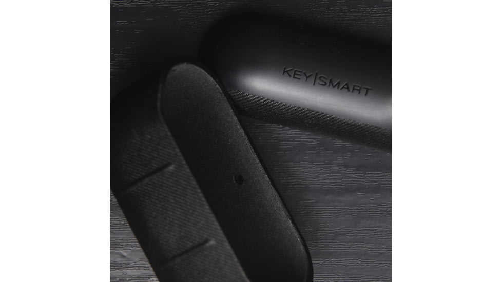 KeySmart Tectuff AirPods Pro Case, Black, KS839-BLK