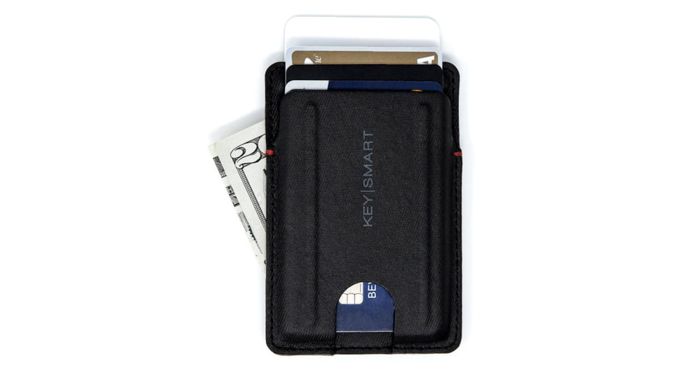 KeySmart Urban Union Slim Wallet, Black, KS836-BLK
