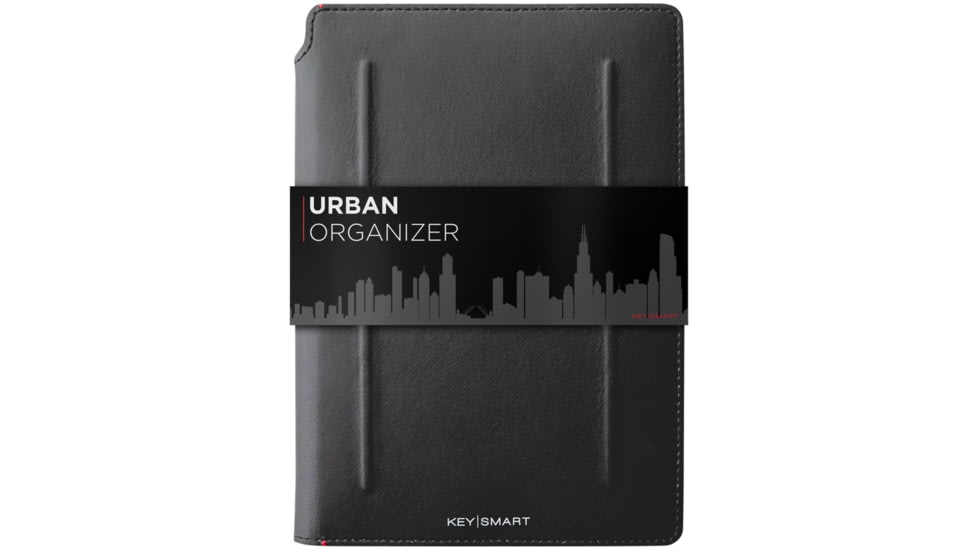 KeySmart Urban Union Tectuff Organizer, Black, KS370-BLK