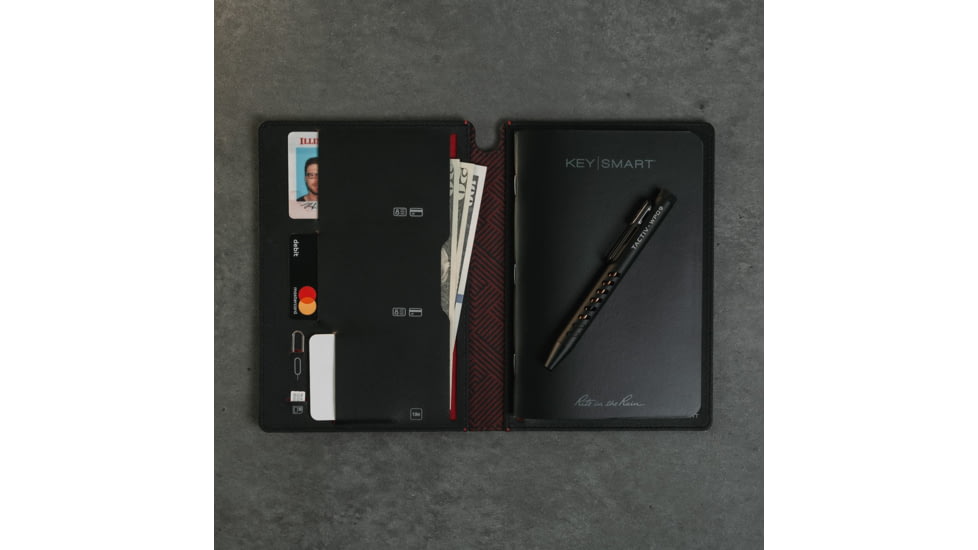 KeySmart Urban Union Tectuff Organizer Bundle, Essential Edition, Black, KS370-BNDL-EST