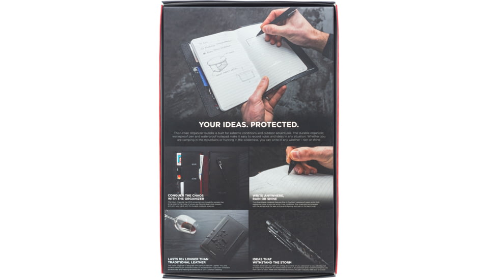 KeySmart Urban Union Tectuff Organizer Bundle, Waterproof Edition, Black, KS370-BNDL-WTP
