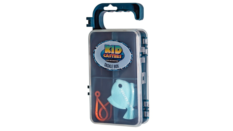 Kid Casters Blue Tackle Bag Fishing Kit, KCBAGBLUE