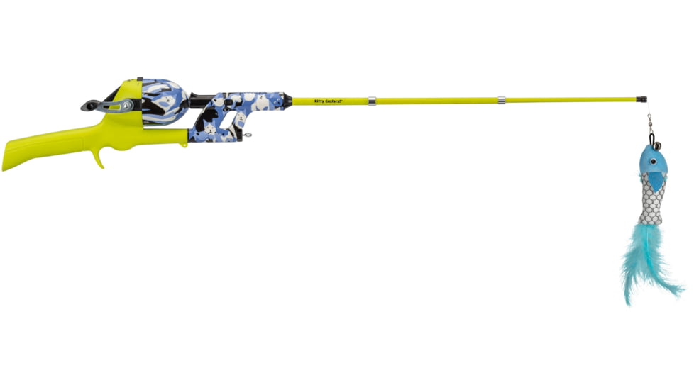 Kid Casters Cat Casters Cat Toy, Yellow Camo, 100, CATCASTCATCAMO