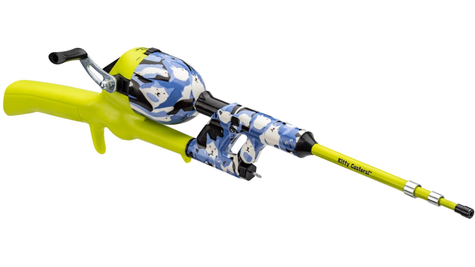 Kid Casters Cat Casters Cat Toy, Yellow Camo, 100, CATCASTCATCAMO