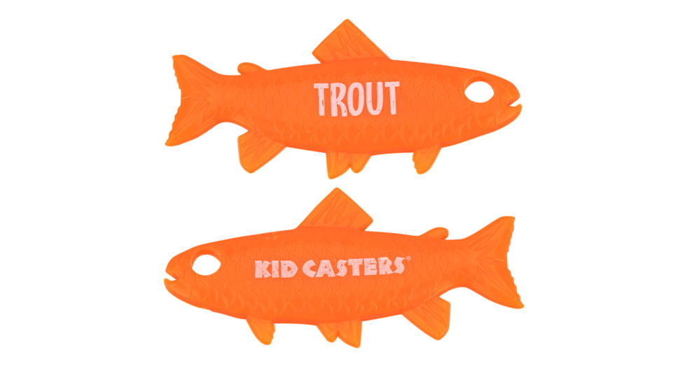 Kid Casters Kid Casters Practice Casting Plugs, Multicolor, PCP6PK