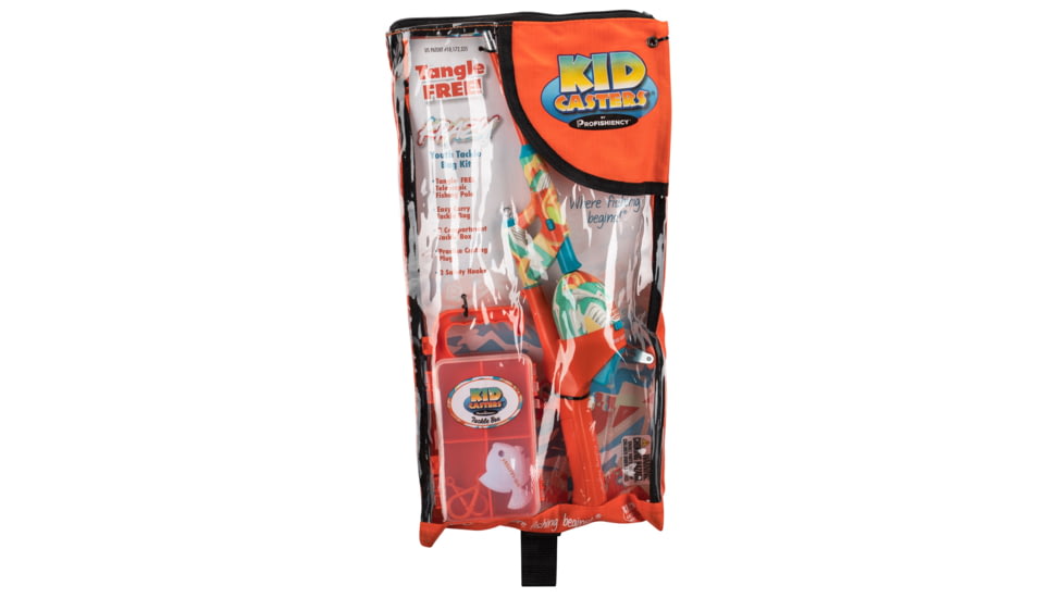 Kid Casters Krazy Tackle Bag Fishing Kit, KCBAGKRAZY