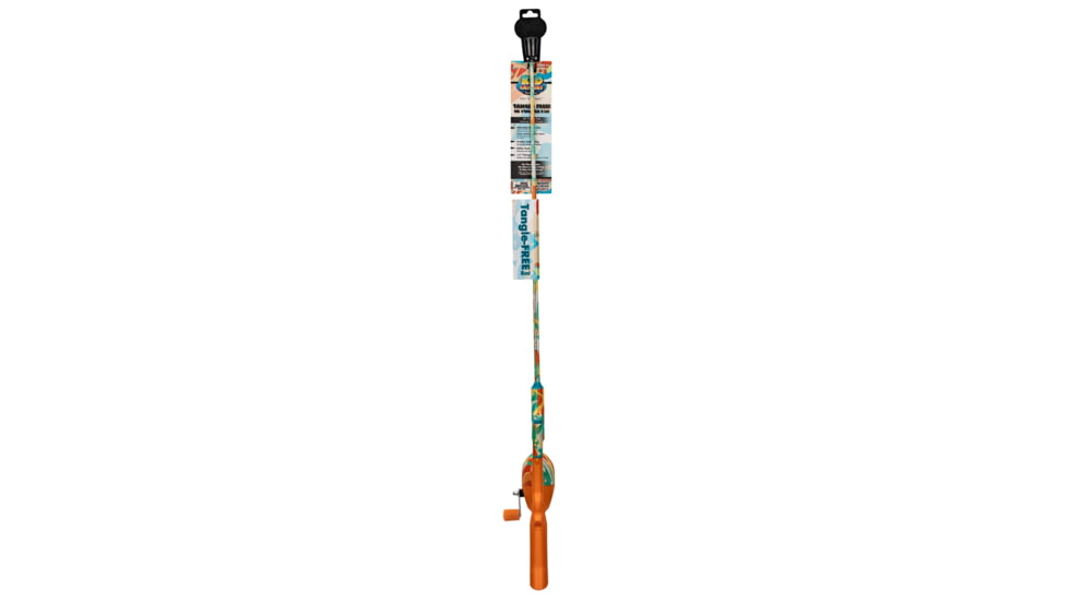 Kid Casters Krazy Tangle-FREE Fishing Combo, KCSNTKRAZY