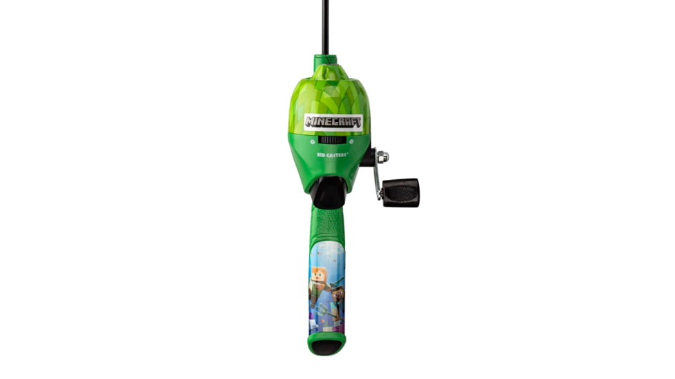 Kid Casters Minecraft Youth Fishing Kit, Multicolor, MINECRAFTREG