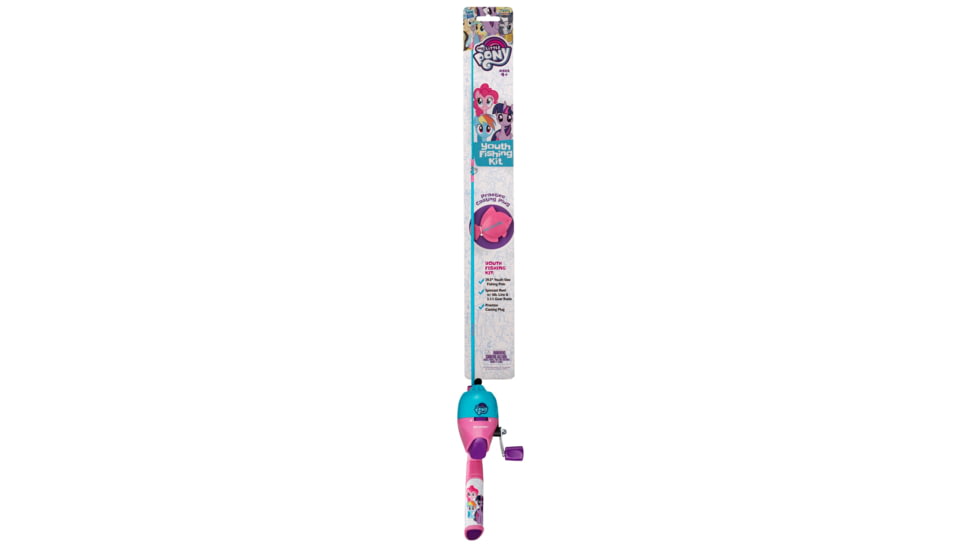 Kid Casters My Little Pony Youth Fishing Kit, Multicolor, MLPREG17