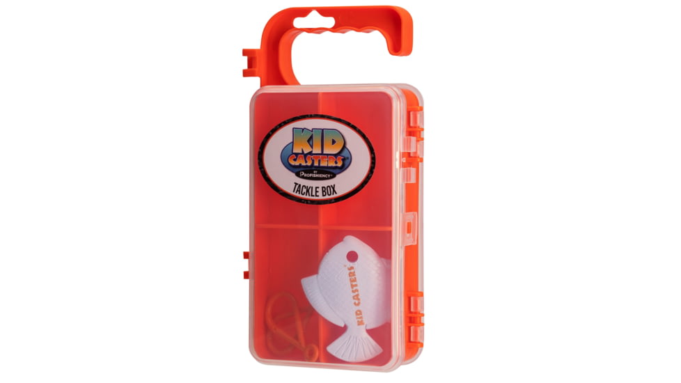 Kid Casters Orange Tackle Bag Fishing Kit, KCBAGORANGE