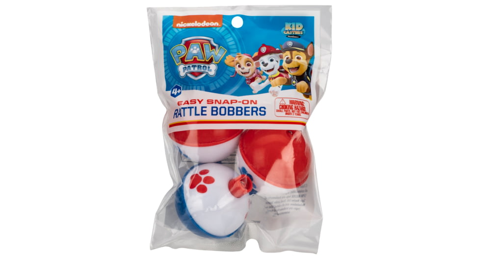 Kid Casters Paw Patrol Bobbers, Multicolor, PPBBW17