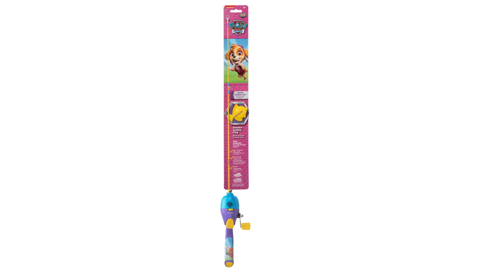 Kid Casters Paw Patrol Girls Youth Fishing Kit, Multicolor, PPGREG17