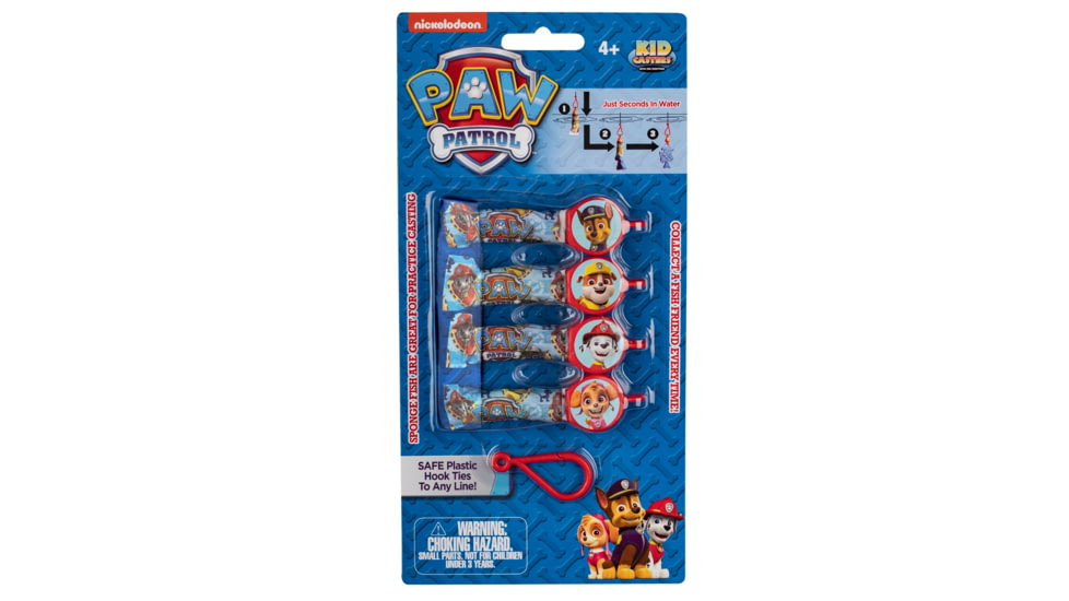 Kid Casters Paw Patrol Training Bait Pack, Multicolor, PPBP