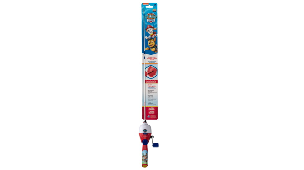 Kid Casters Paw Patrol Youth Fishing Kit, Multicolor, PPREG17
