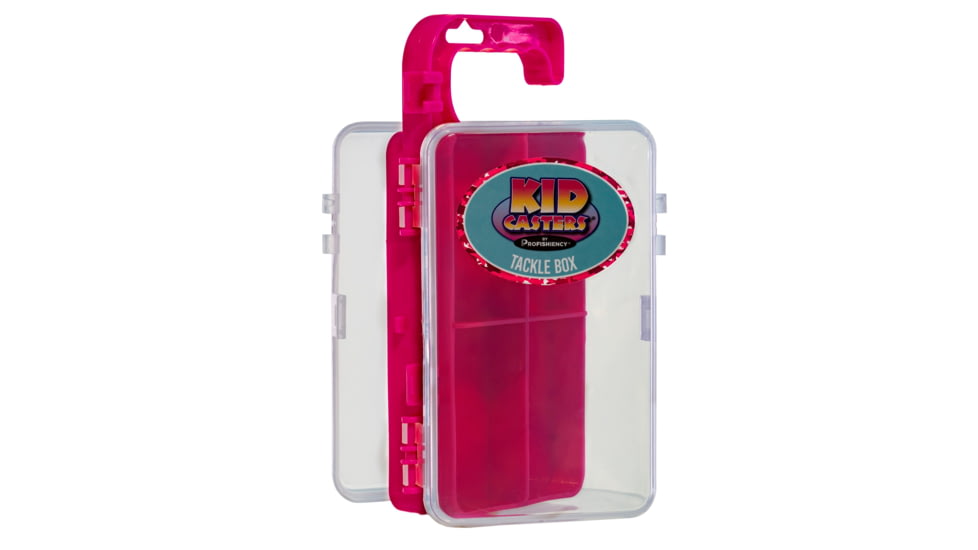 Kid Casters Pink Tackle Bag Fishing Kit, KCBAGPINK