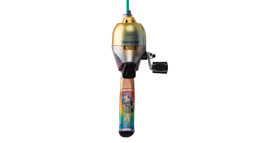 Kid Casters Rainbow High Youth Fishing Kit, Multicolor, RHREG
