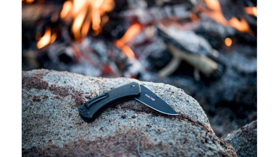 Kilimanjaro Gear AUS-10 Stainless Steel Blade DW Folder Folding Knife, Overall Length 7,5 in., Gray, 910143