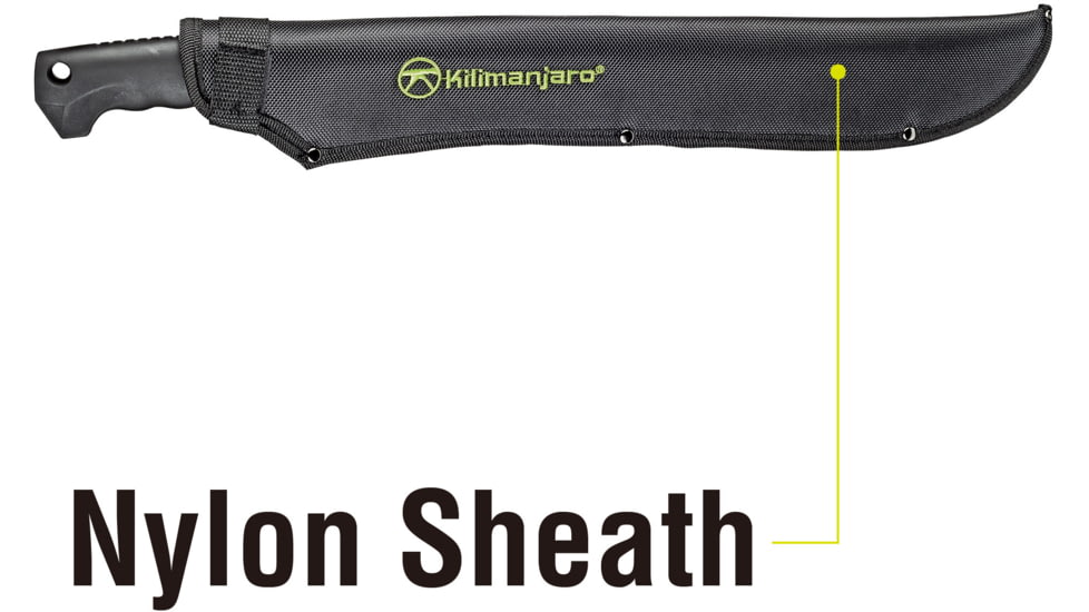 Kilimanjaro Gear BM21 Machete w/Saw Back,21 in KJ910040