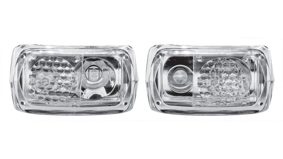 Kilimanjaro Gear LED Headlamp 180 Lumens Spot Flood, Water Resistant, 2 pack, 240234