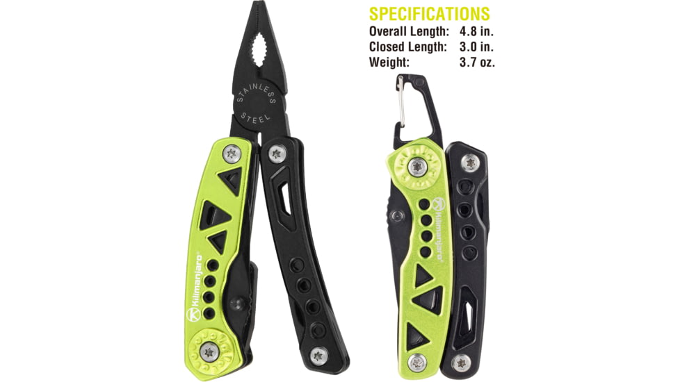 Kilimanjaro Gear Rappel Multi Tool, Black KJ910066