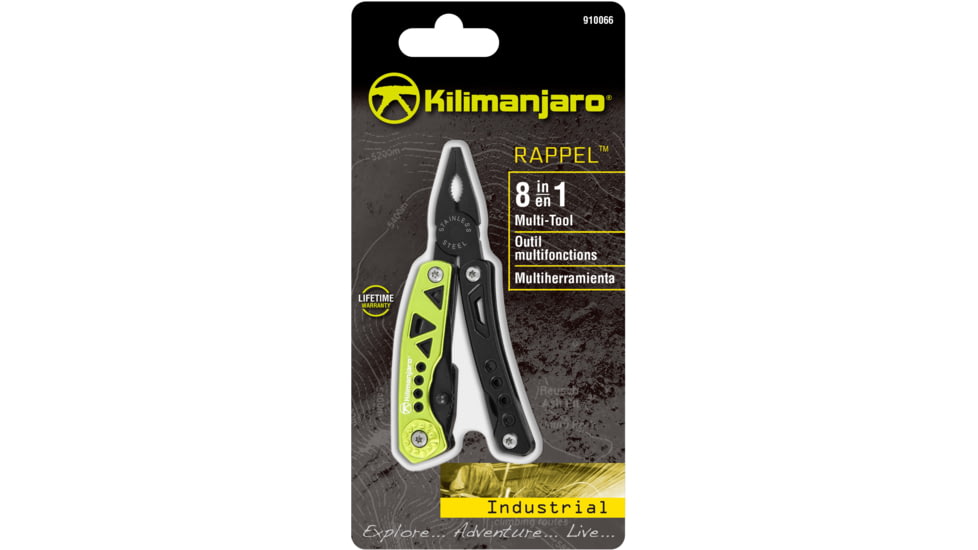 Kilimanjaro Gear Rappel Multi Tool, Black KJ910066